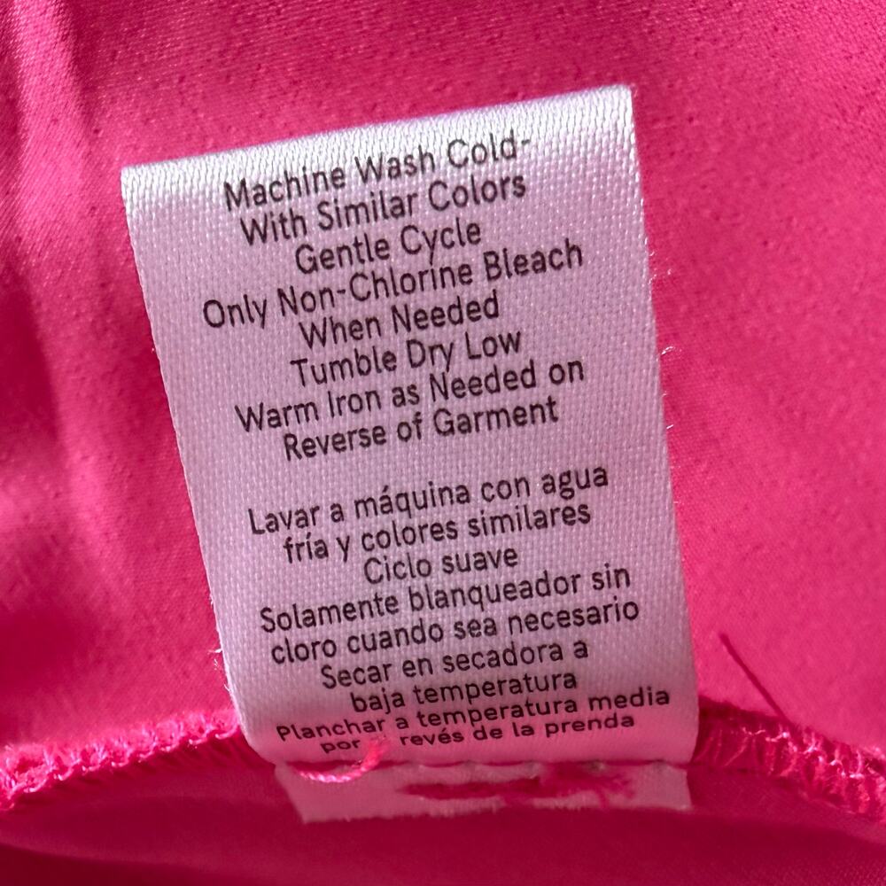 VENUS Hot Pink Double Breasted Blazer Size 4 Women Notch Lapel Tailored Jacket - Picture 10 of 11